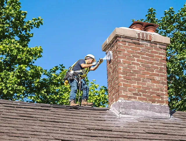 Montville Chimney Sweep performing an inspection with advanced tools in Montville, CT